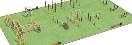 Проект спортивной площадки для любого возраста в Нижнем Новгороде