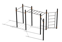Спортивный комплекс воркаут ВС-117 в Нижнем Новгороде