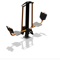 Уличный тренажер  "Жим ногами двойной"  УТ203 в Нижнем Новгороде