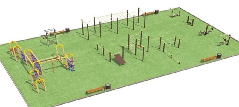 Проект спортивной площадки для любого возраста - 1 096 200 рублей. в Нижнем Новгороде
