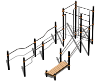 Спортивный комплекс воркаут ВС-194 в Нижнем Новгороде