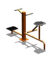 Уличный тренажер "Твистер стоя Твистер сидя" УТ323 в Нижнем Новгороде