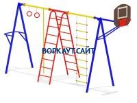 Гимнастический комплекс с баскетбольным щитом МАФ 3001 в Нижнем Новгороде