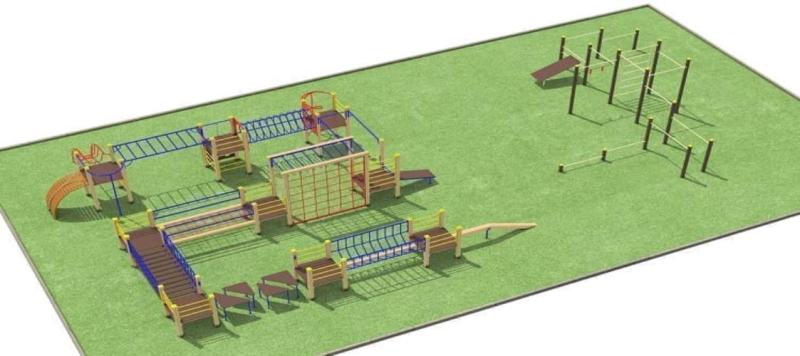 Проект спортплощадки с полосой препятствий - 1 178 100 рублей в Нижнем Новгороде