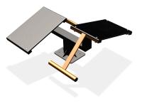 Уличный тренажер  "Скамья для пресса двойная"   УТ213 в Нижнем Новгороде