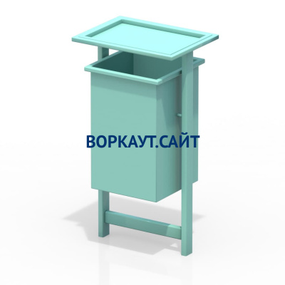 Урна с крышкой МАФ 1631 в Нижнем Новгороде