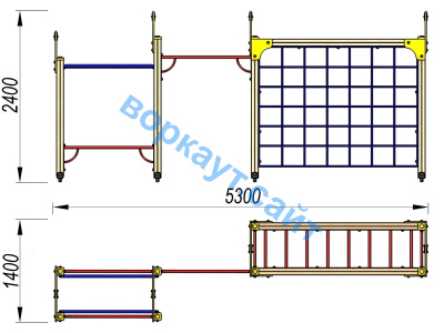 Детский спортивный комплекс Атлет ДСК 3106 в Нижнем Новгороде