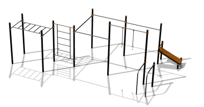 Спортивный комплекс воркаут ВС-153 в Нижнем Новгороде