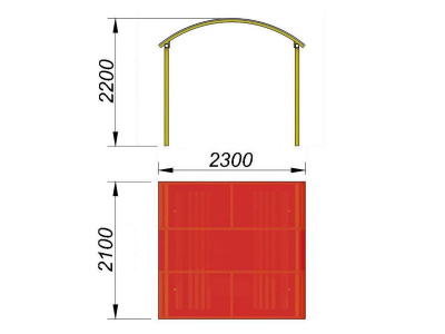 Навес судейский МАФ 4004 в Нижнем Новгороде