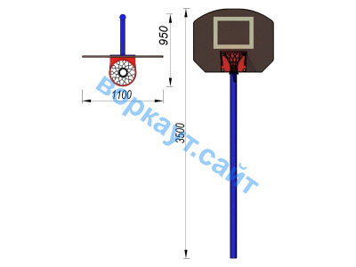 Баскетбольный щит СИО 3510 в Нижнем Новгороде