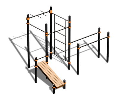 Спортивный комплекс воркаут ВС-91 в Нижнем Новгороде
