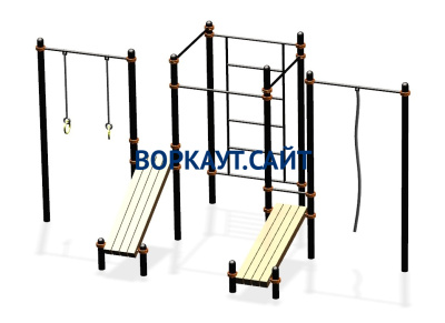 Спортивный комплекс воркаут ВС-44 в Нижнем Новгороде