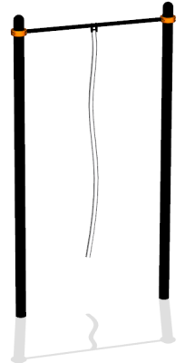 Турник с гимнастическим канатом ВС-34 в Нижнем Новгороде