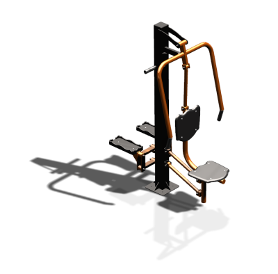 Уличный тренажер "Жим от груди Степпер" УТ342 в Нижнем Новгороде