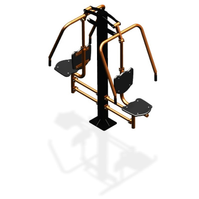 Уличный тренажер  "Жим от груди двойной" УТ204 в Нижнем Новгороде