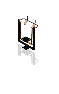 Уличный тренажер  "Маятник-пресс" УТ 104 в Нижнем Новгороде