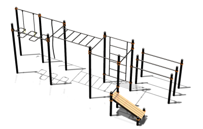 Спортивный комплекс воркаут ВС-77 в Нижнем Новгороде