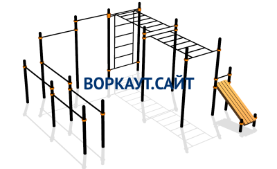 Спортивный комплекс воркаут ВС-109 в Нижнем Новгороде