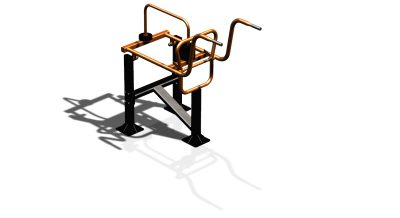 Силовой уличный тренажер  "Приседания"  УТ404 в Нижнем Новгороде