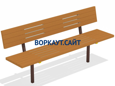 Диван уличный МАФ 1608 в Нижнем Новгороде