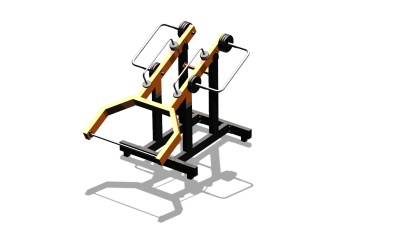 Силовой уличный тренажер  "Мультиштанга"  УТ417 в Нижнем Новгороде