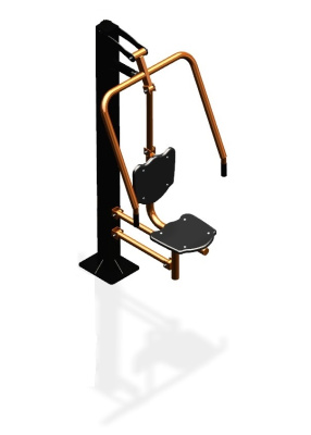 Уличный тренажер "Жим от груди одинарный" УТ 111 в Нижнем Новгороде