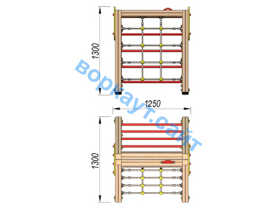 Детский спортивный комплекс ДСК 3201 в Нижнем Новгороде