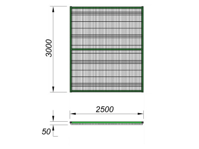 Ограждение спортивной площадки 2500х3000 МАФ 5103 в Нижнем Новгороде