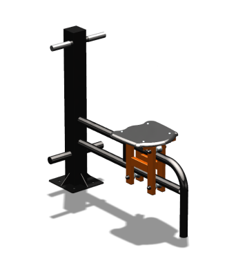 Уличный тренажер "Каталка одинарная" УТ 123 в Нижнем Новгороде