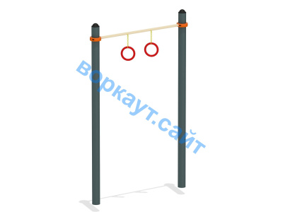 Турник с кольцами ВС-7 в Нижнем Новгороде Турник с кольцами ВС-7 в Нижнем Новгороде