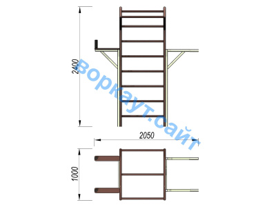 Детский спортивный комплекс 3 в 1 ДСК 3103 в Нижнем Новгороде