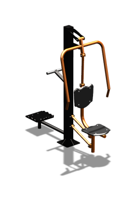 Уличный тренажер "Жим от груди Твистер" УТ328 в Нижнем Новгороде