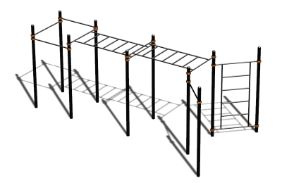 Спортивный комплекс воркаут ВС-118 в Нижнем Новгороде