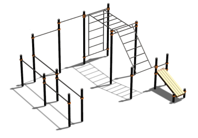 Спортивный комплекс воркаут ВС-146 в Нижнем Новгороде