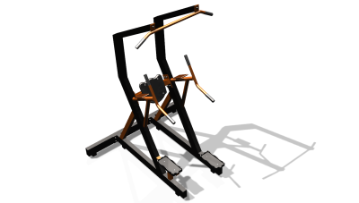 Силовой уличный тренажер  "Комбинированный станок"  УТ416 в Нижнем Новгороде