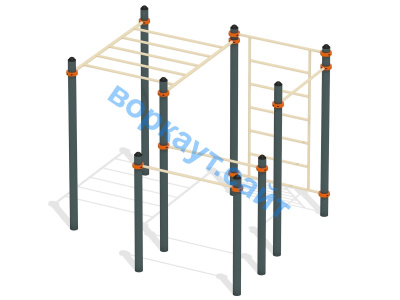 Спортивный комплекс воркаут ВС-48 в Нижнем Новгороде