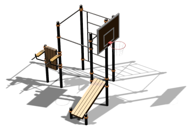 Спортивный комплекс воркаут ВС-155 в Нижнем Новгороде