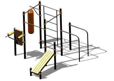 Спортивный комплекс воркаут ВС-93 в Нижнем Новгороде