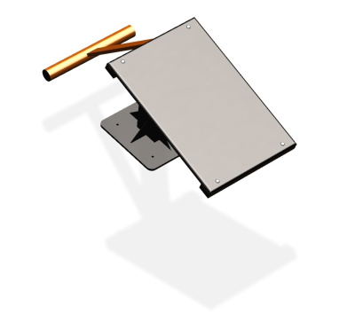 Уличный тренажер "Скамья для пресса" УТ 121 в Нижнем Новгороде