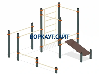 Спортивный комплекс воркаут ВС-43 в Нижнем Новгороде