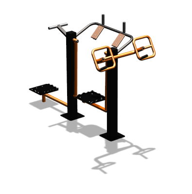 Уличный тренажер "Штурвал Пресс Супертвистер" УТ301 в Нижнем Новгороде