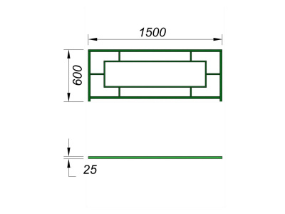 Ограждение площадки МАФ 5000 в Нижнем Новгороде