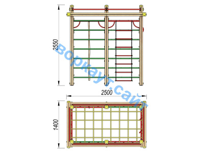 Детский спортивный комплекс ДСК 3108 в Нижнем Новгороде