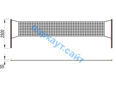 Волейбольные стойки СИО 3515 в Нижнем Новгороде