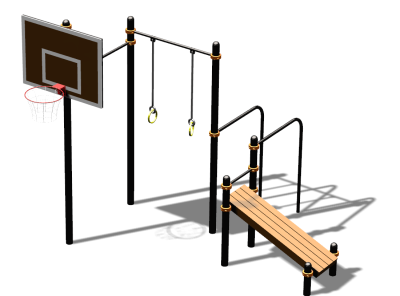 Спортивный комплекс воркаут ВС-143 в Нижнем Новгороде