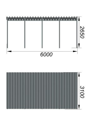 Теневой навес трибун МАФ 4130 в Нижнем Новгороде