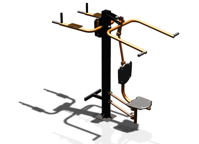 Уличный тренажер "Верхняя тяга Брусья Пресс" УТ339 в Нижнем Новгороде