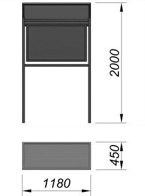 Информационный стенд МАФ 6006 в Нижнем Новгороде