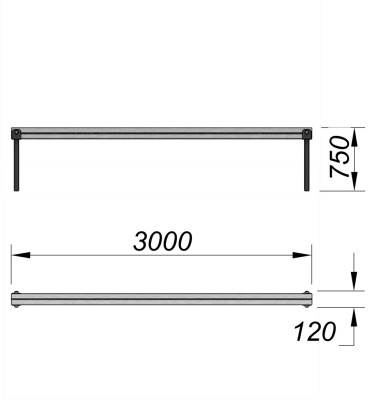 Бум бревно ДСК 3540 в Нижнем Новгороде